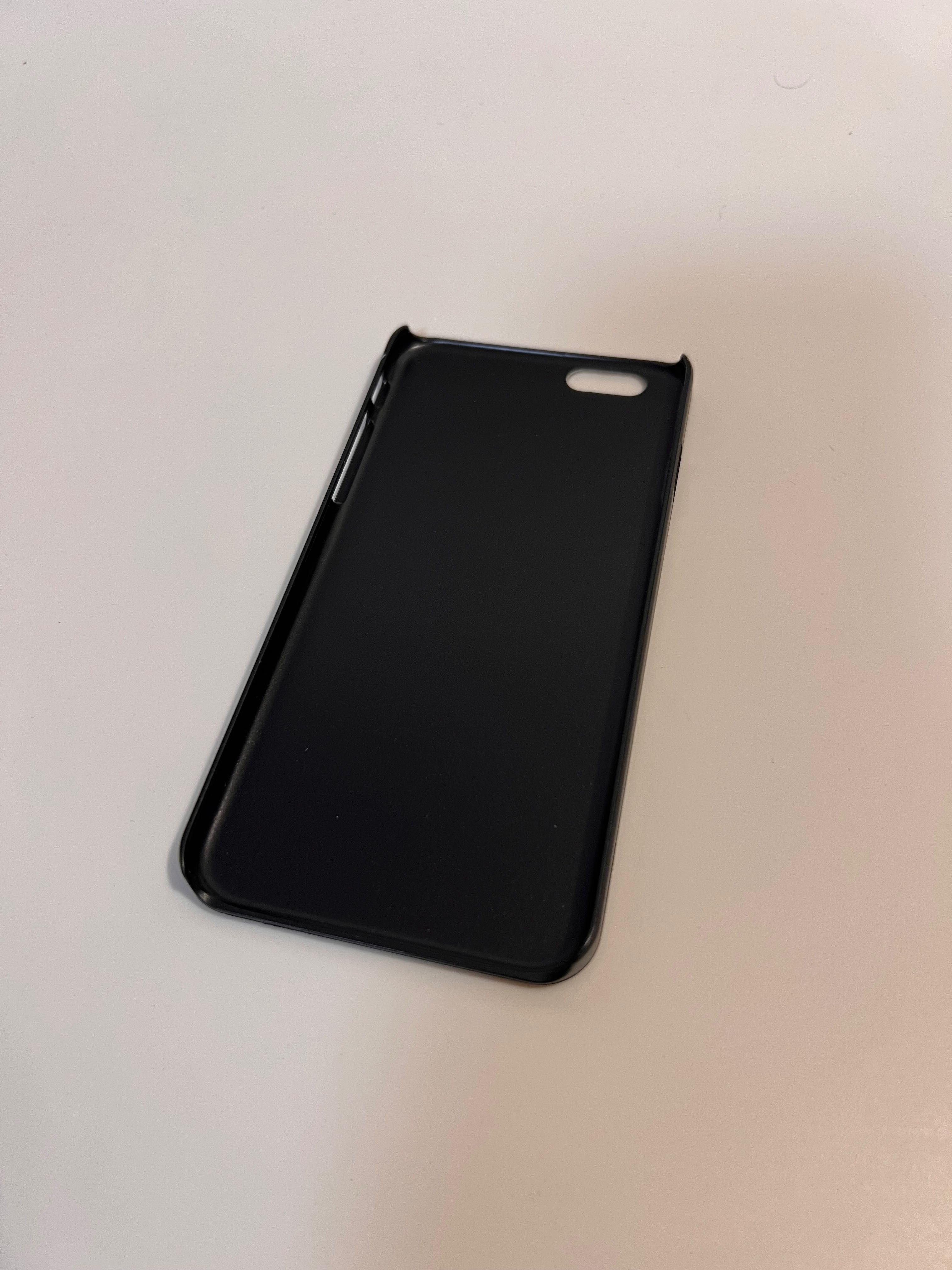Czarno-białe etui plastikowe na telefon iPhone 6,6S,7, 8,SE 2020/2022