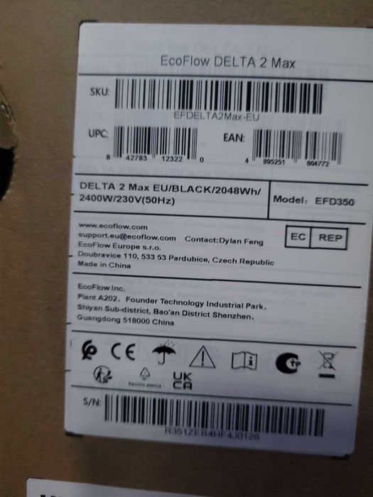 Зарядна станція EcoFlow DELTA 2 MAX. В наявностi!
