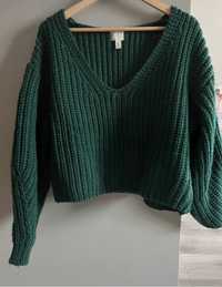 Zielony sweter, nowy bez metki