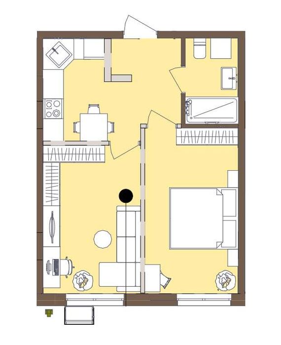 Супер ціна •  Євродвушка в ЖК Smart Residence • 41,94 м² •