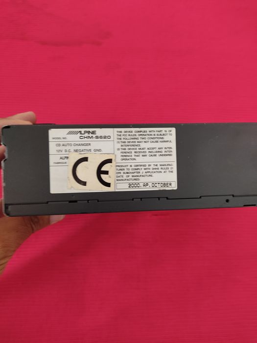Caixa de cd's / CD Alpine S 620