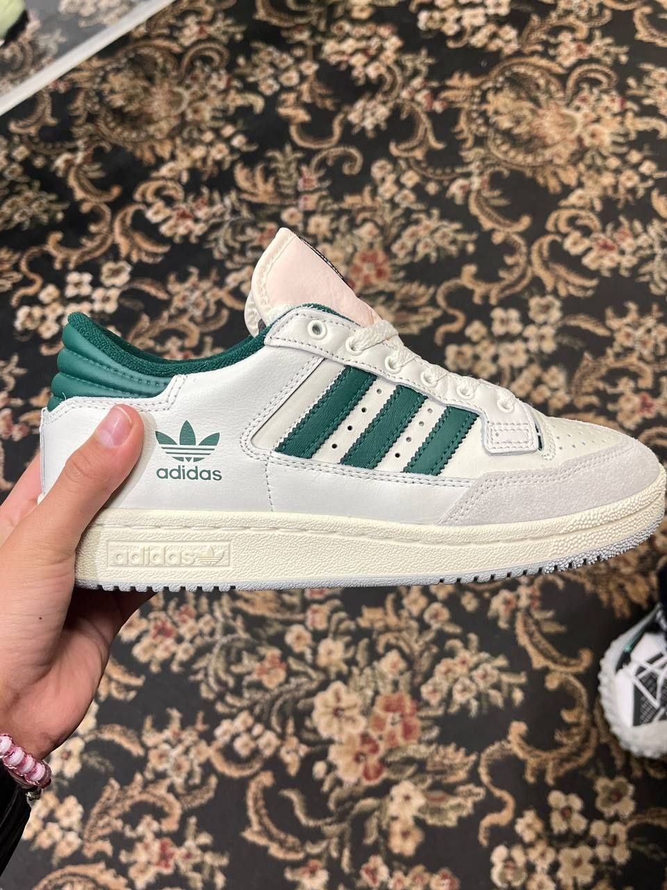 Adidas Centennial 85 Lo Trainers
Cloud White Team Dark Green Cream Whi