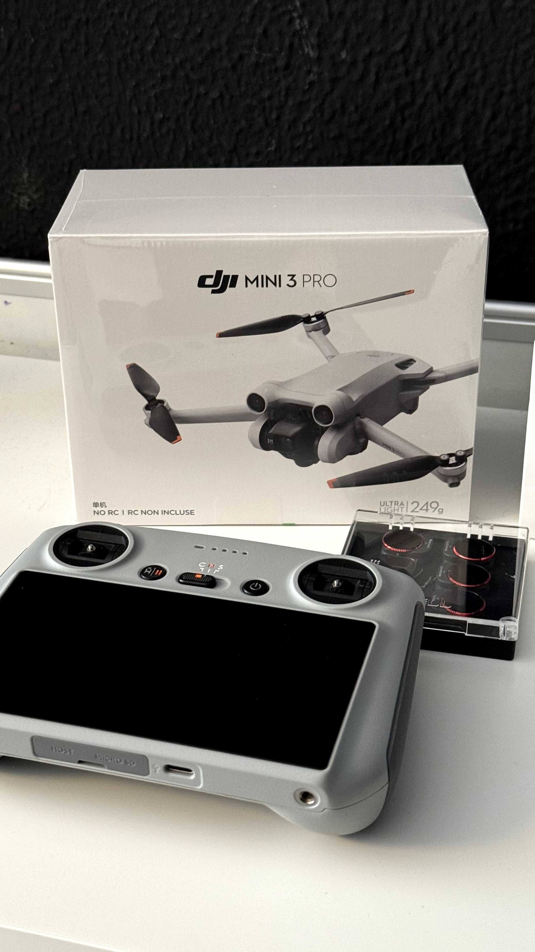 DJI Mini 3 PRO - Novo na Caixa com Acessórios Usados