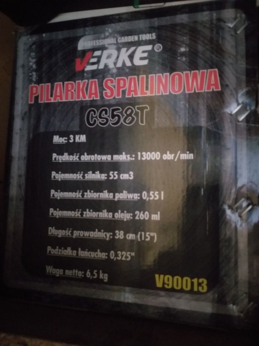 Piła łańcuchowa spalinowa Verke