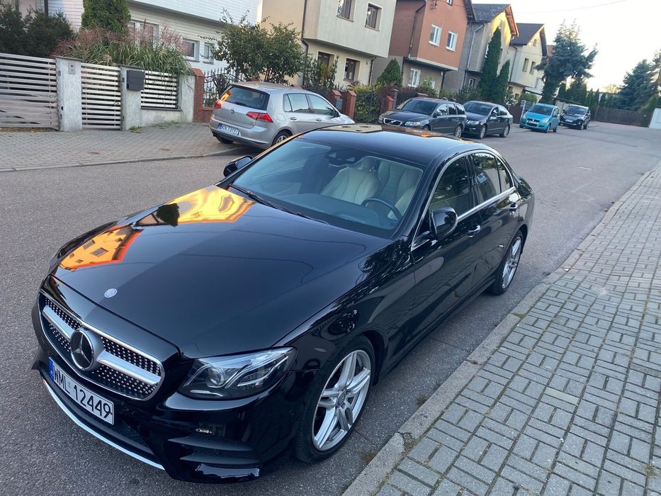 Mercedes-Benz Klasa E Sprzedaż prywatna  pakiet amg właściciel 5lat kamery 360 head up