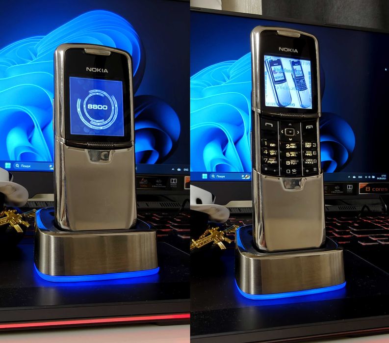 NOKIA 8800 CLASSIC SILVER Edition (Оригинал,Made in Germany) !