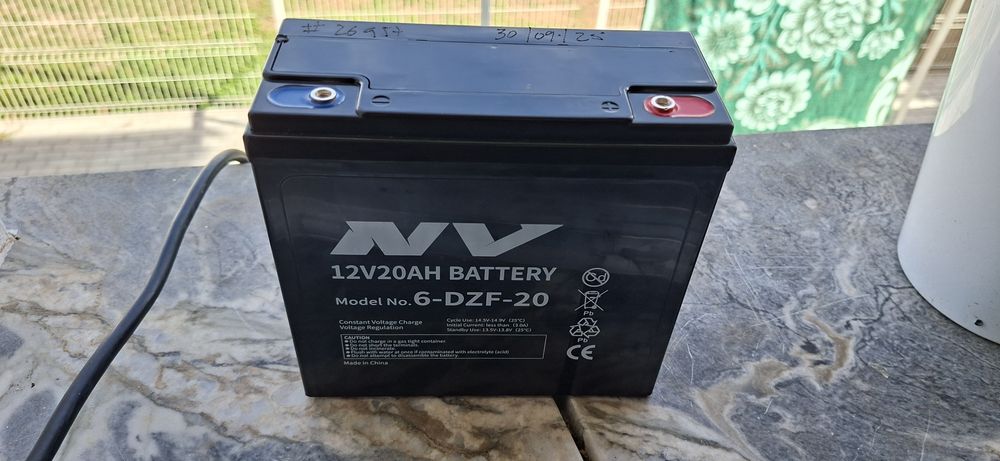 Bateria 12v 20ah scooter elétrica
