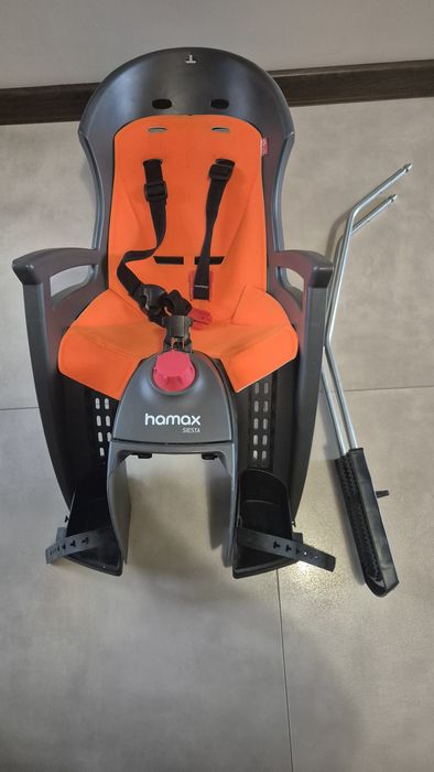 Hamax siesta plus dodatkowy stelaż MTB fotelik rowerowy