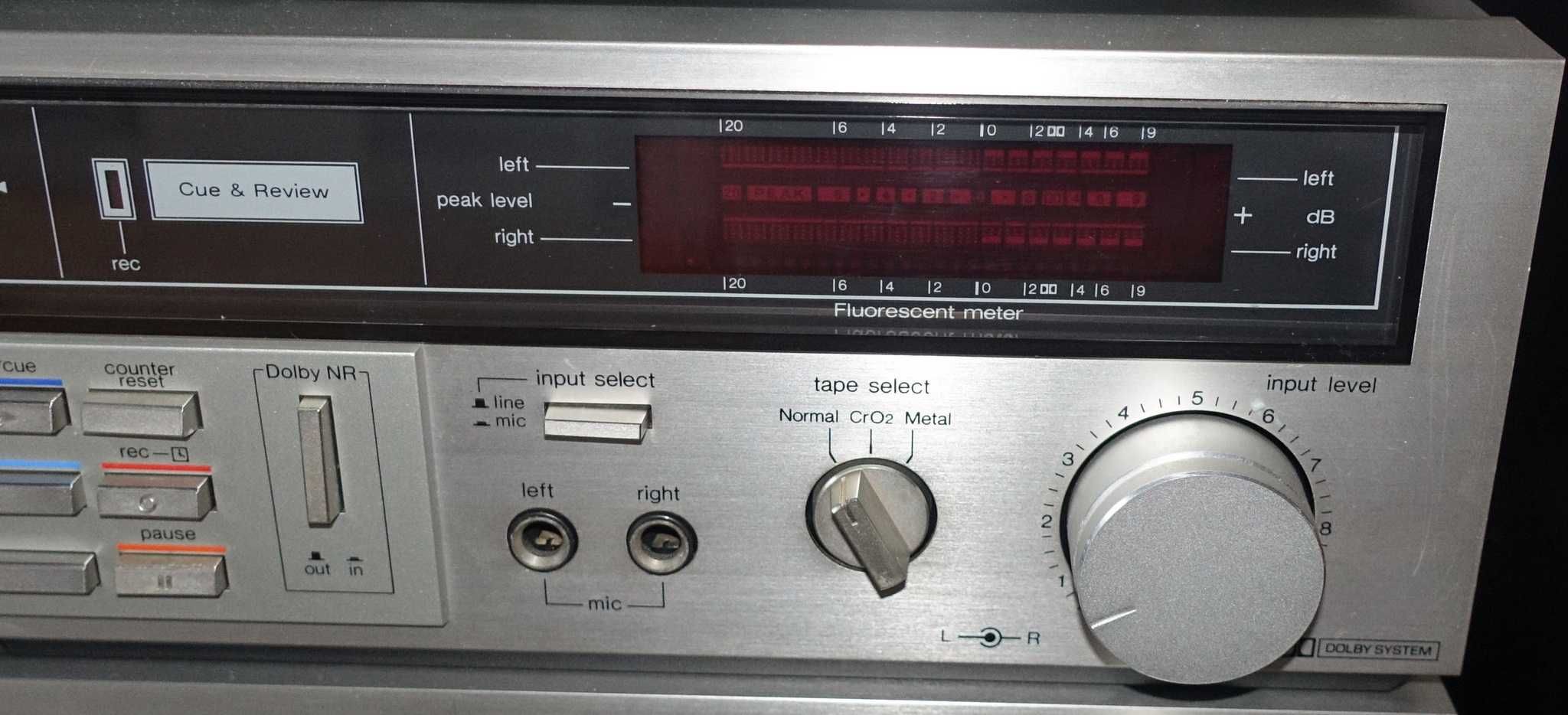Magnetofon Technics M216  sprawny