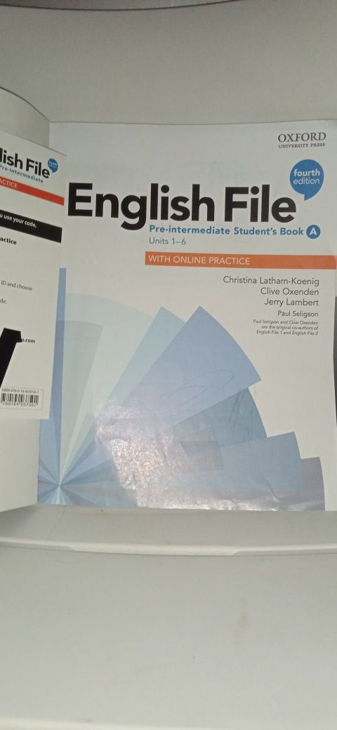 English file pre-intermediatе 4 edition  multipack