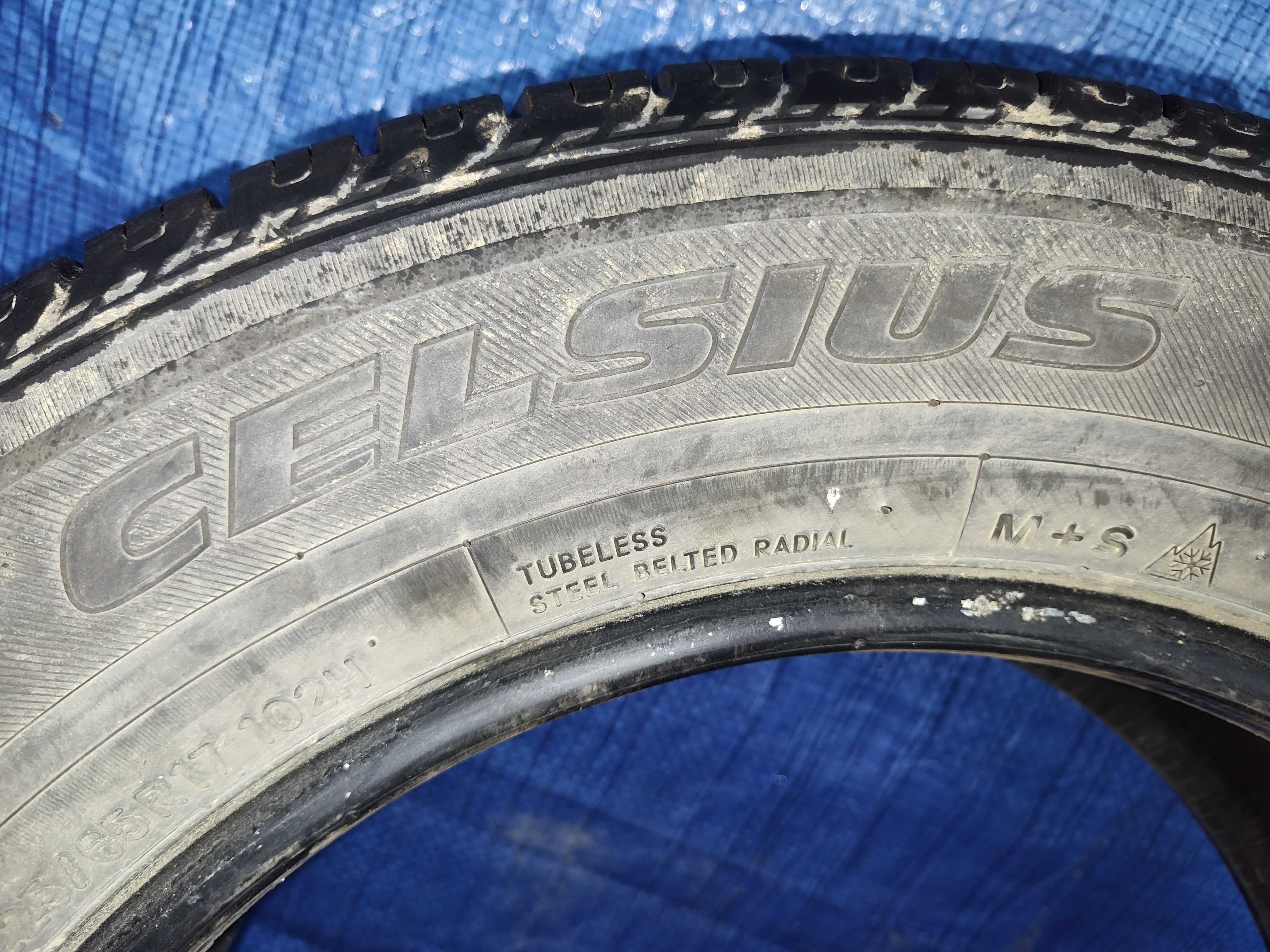 CELSIUS Rozmiar: 225/65R17 DOT: 3016 Grubość: 6,5 mm