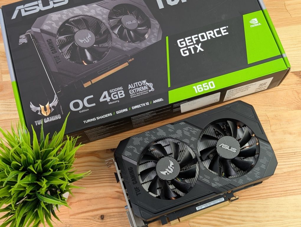 Відеокарта ASUS TUF GAMING GTX 1650 4GB (GDDR6) XPLAY | Гарантія