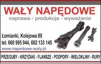 Wał napędowy SCANIA P230, 114C 280 P300 340 G450 P500 P600 P520 P420