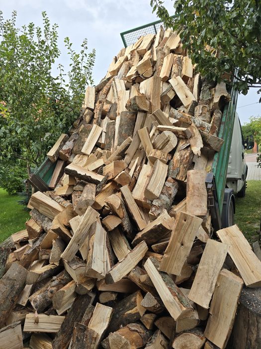 Drewno opałowe z transportem