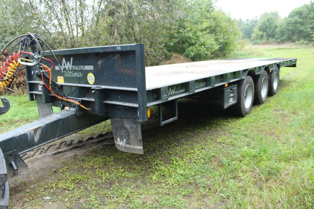 Abi AW Ultima 22T  PRZYCZEPA NISKOPODWOZIOWA | najazd | 2020 rok | abs |