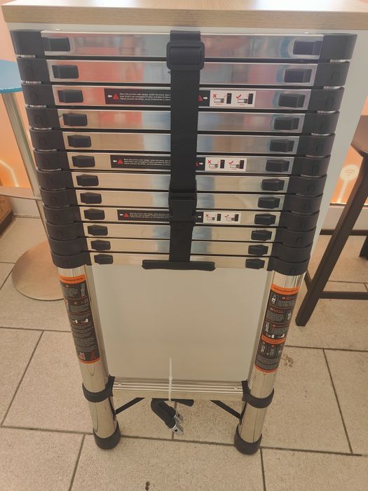 Escada telescópio 5 metros