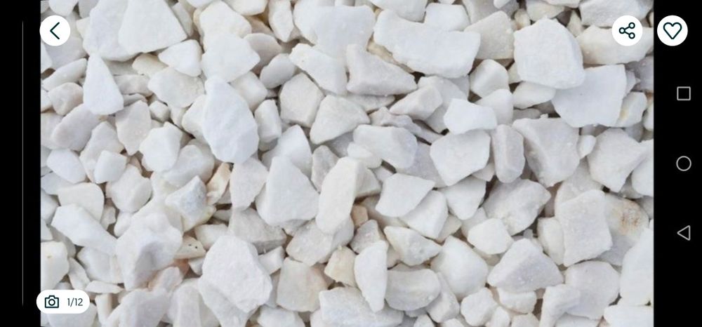 kamienie ozdobne ogrodowe białe