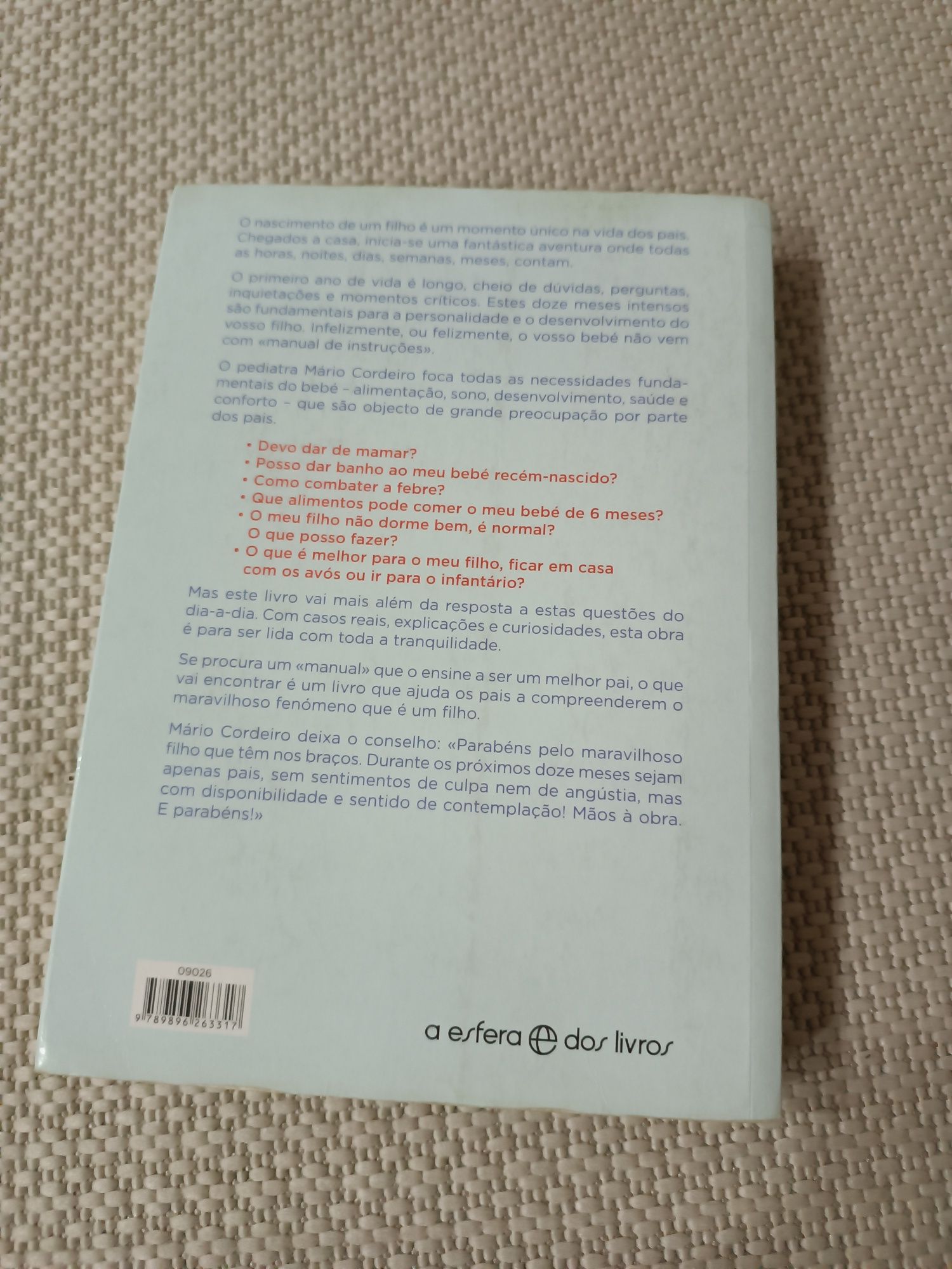 O grande livro do bebê de Mário cordeiro