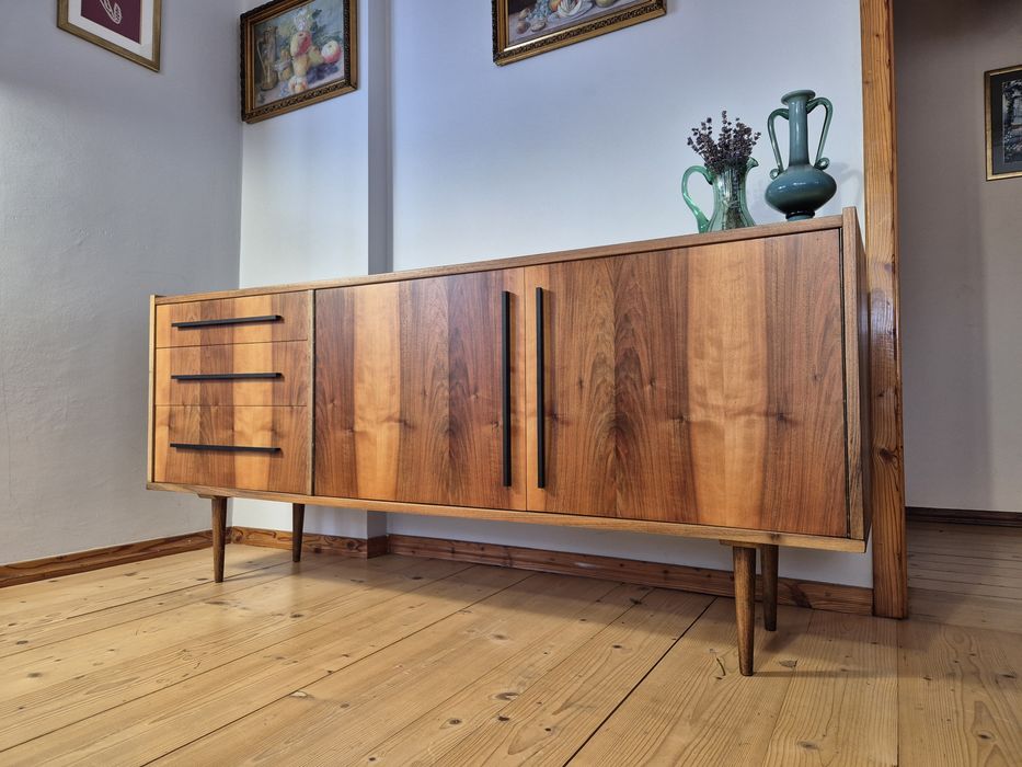 Komoda/sideboard po renowacji, proj.M.Grabiński!! PRL VINTAGE RETRO