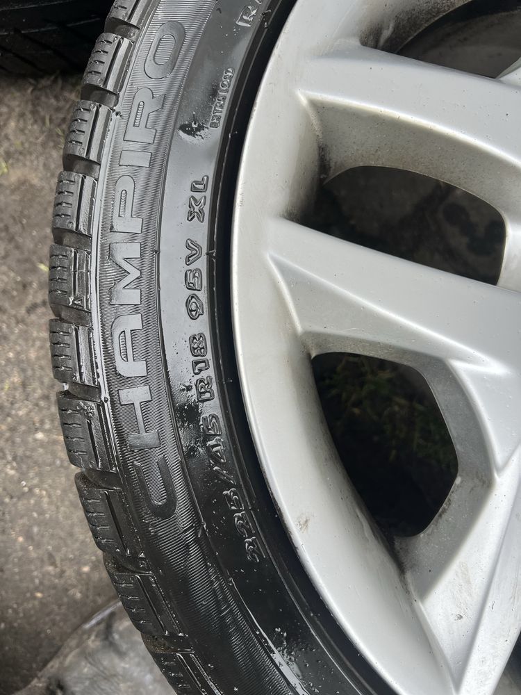 Felgi komplet koła bmw m pakiet r18 9jx18 225/45 5x120