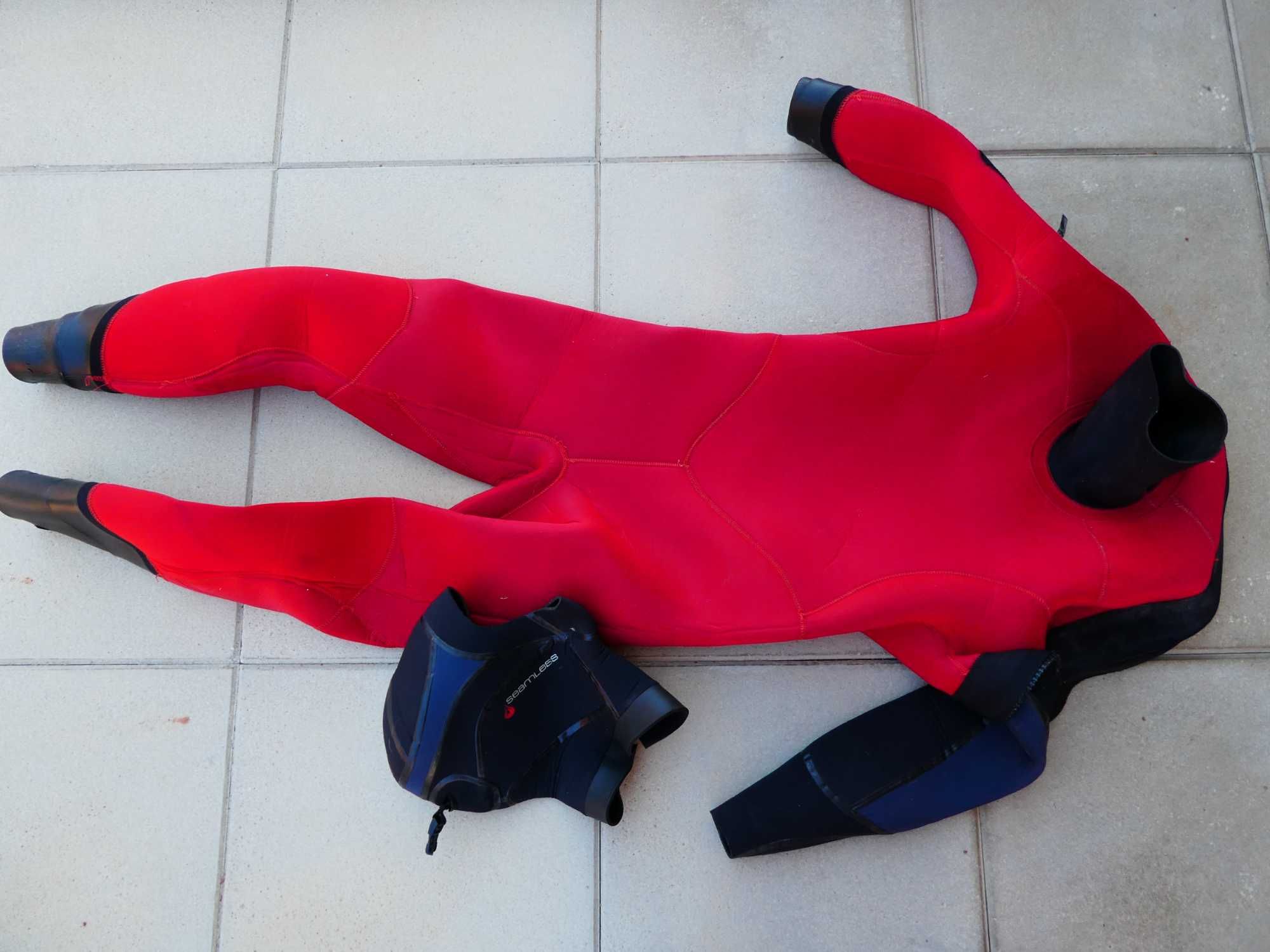 Aqualung Diving Suit 7mm Size-S
