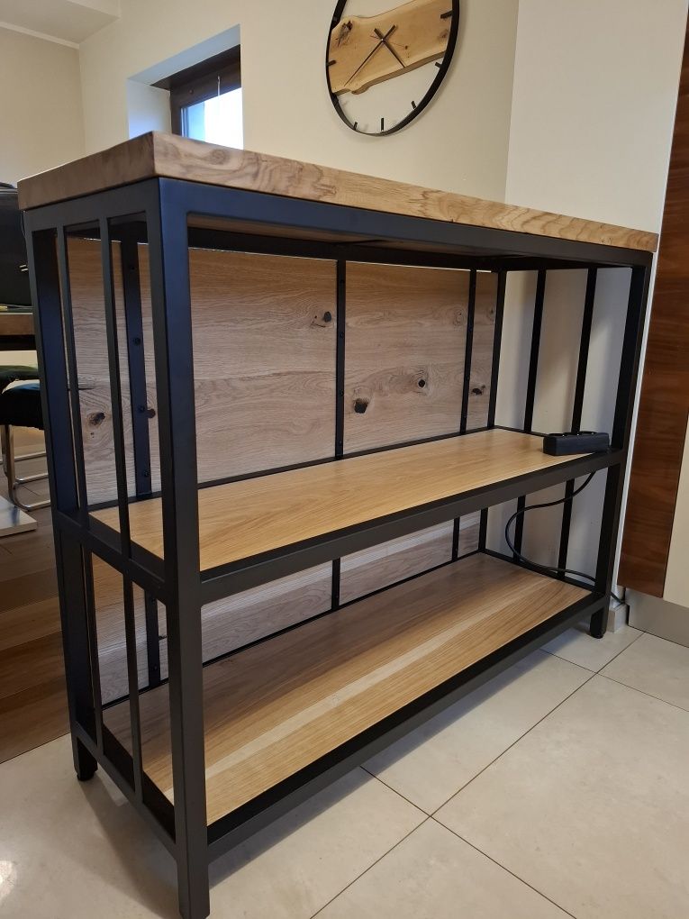 Wyspa kuchenna loft Drzewo DĄB