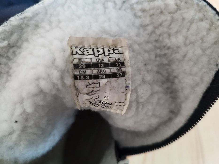 Kappa kozaczki, lekkie botki na zimę r.29