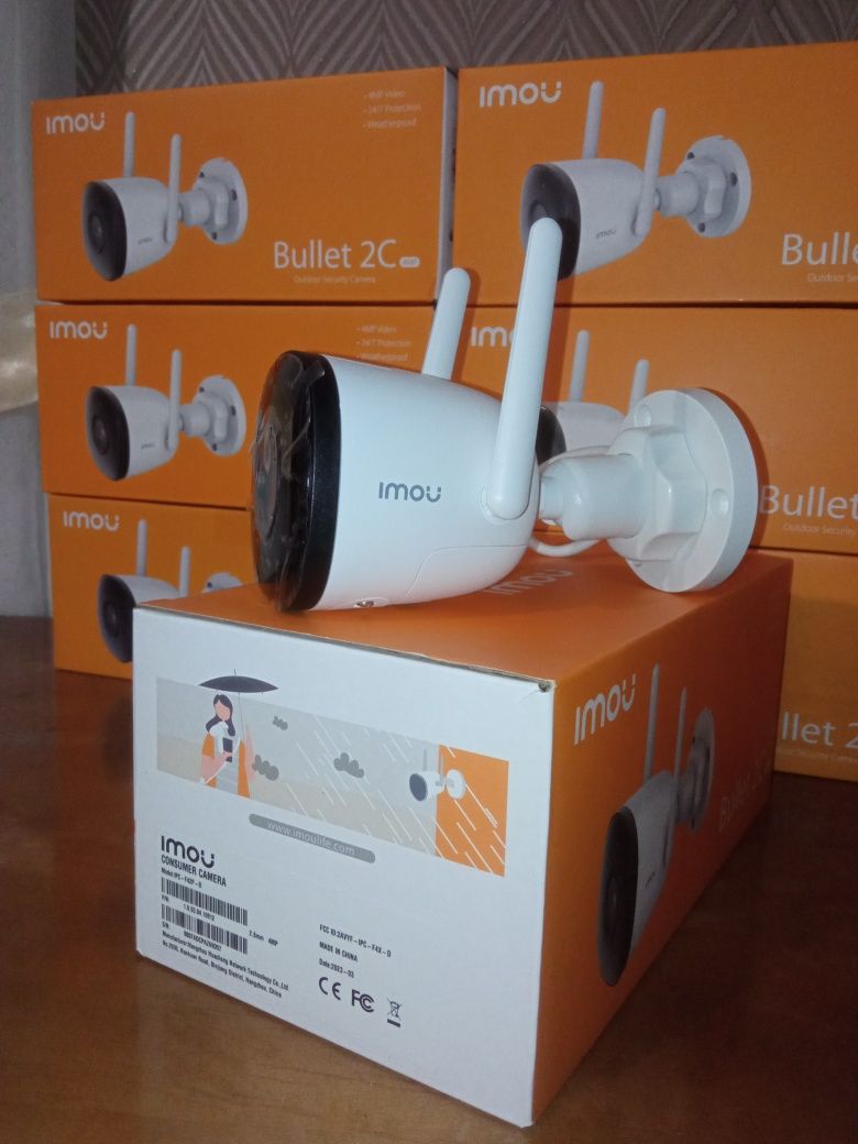 Imou Bullet 2C F42P 4 Mp, 2.8 mm  Смарт камера •НОВІ•ГАРАНТІЯ•