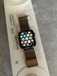 Apple watch 4 44мм stainless stell gold