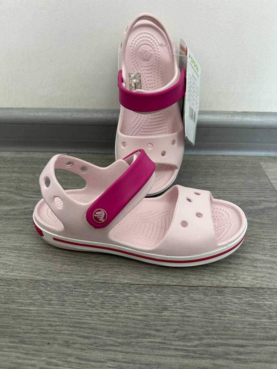 Дитячі сандалії крокс Crocs Crocband Sandal С7-J3 Оригінал!