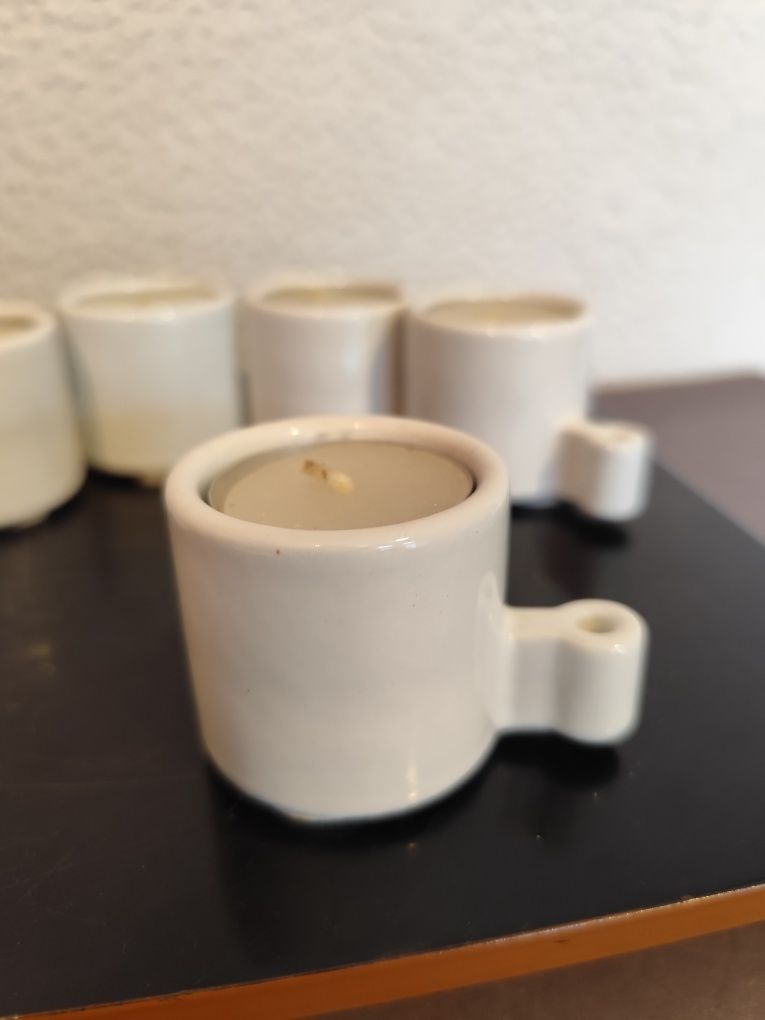 Świeczniki modułowe Ehlen Johansson Ikea lata 90 vintage retro prl