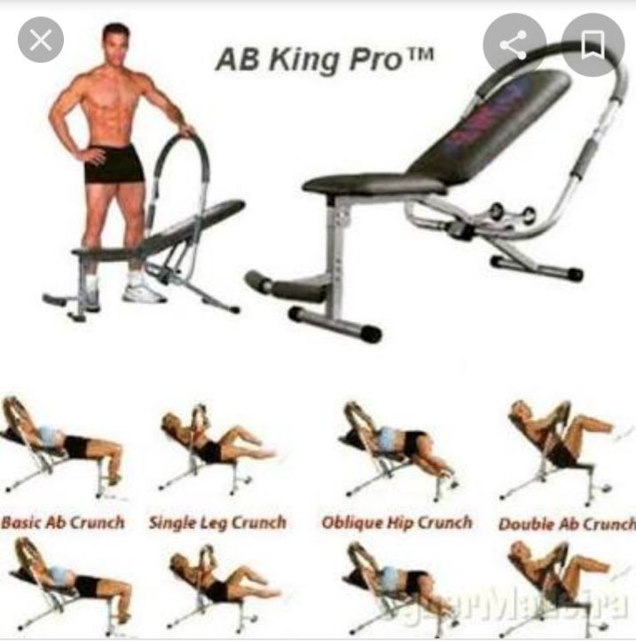 Máquina De Exercícios AB King Pro