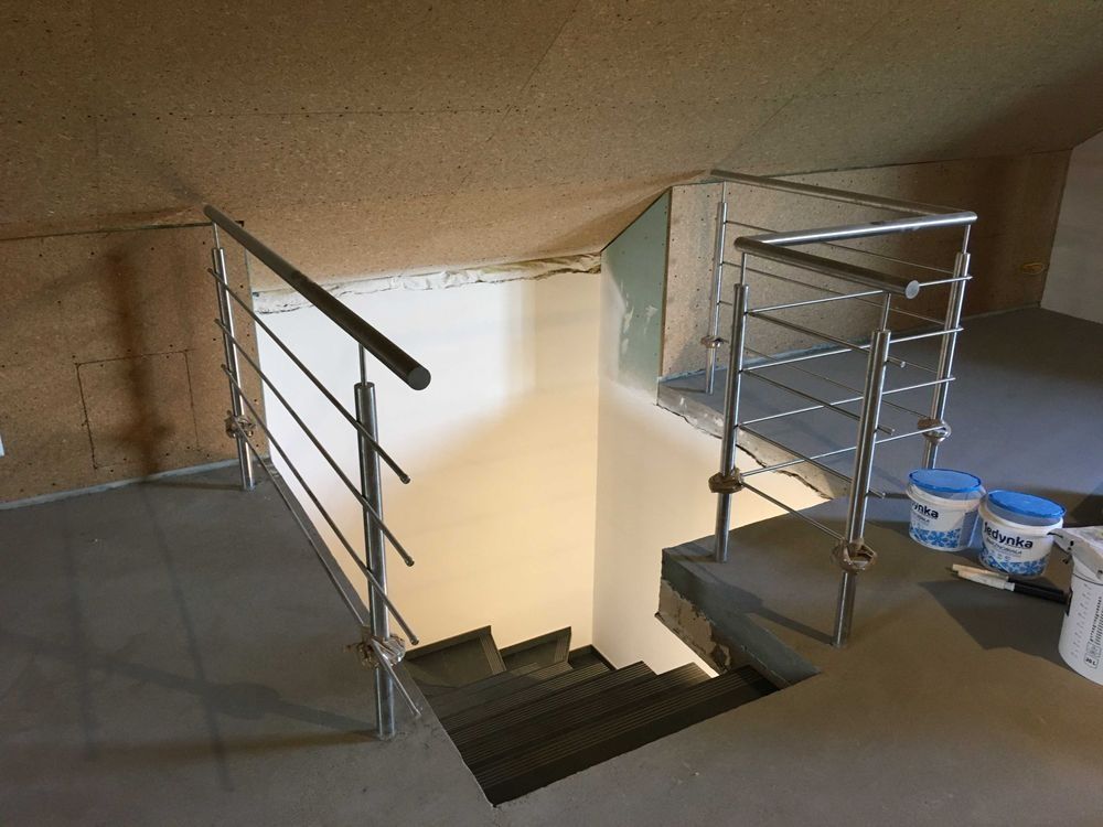Balustrady balustrada nierdzewna balkonowa balkonowe schodowe INOX