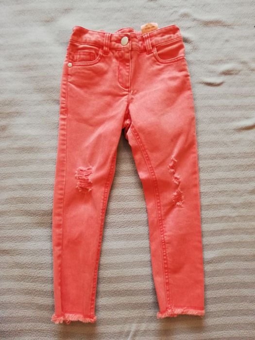 NEXT spodnie jeansowe 116cm Nowe