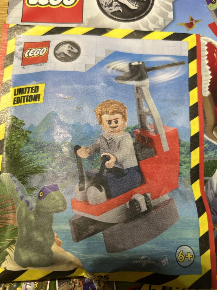 Lego Jurassic World saszetka i karta limitowana