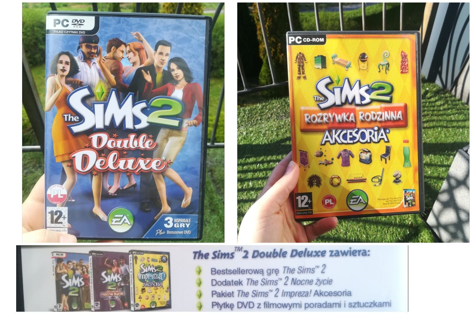 The Sims 2 podstawa + 3 dodatki