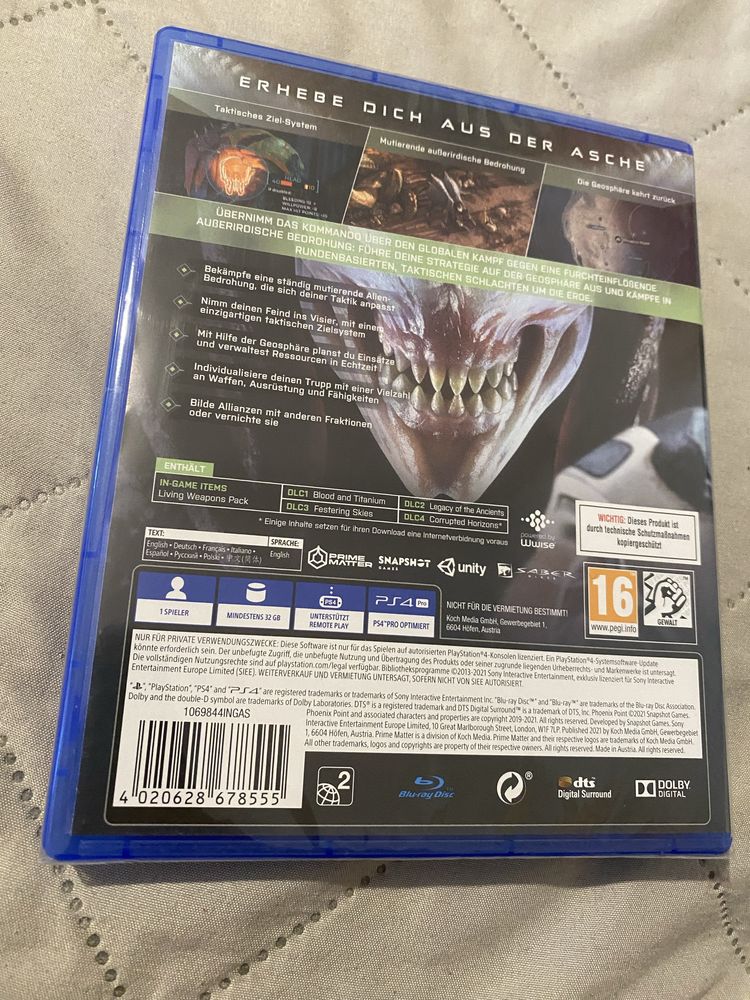 NOWA gra Phoenix Point behemoth edition do ps4
