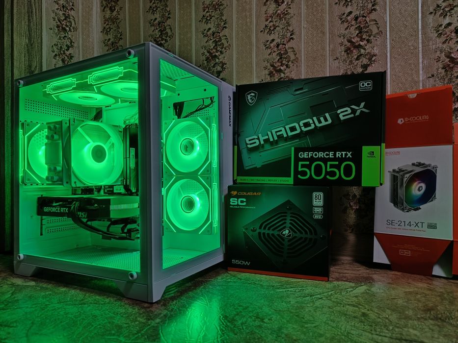 Новый Игровой Пк|Компьютер  Ryzen 5 5700X|32GB|RTX 5050