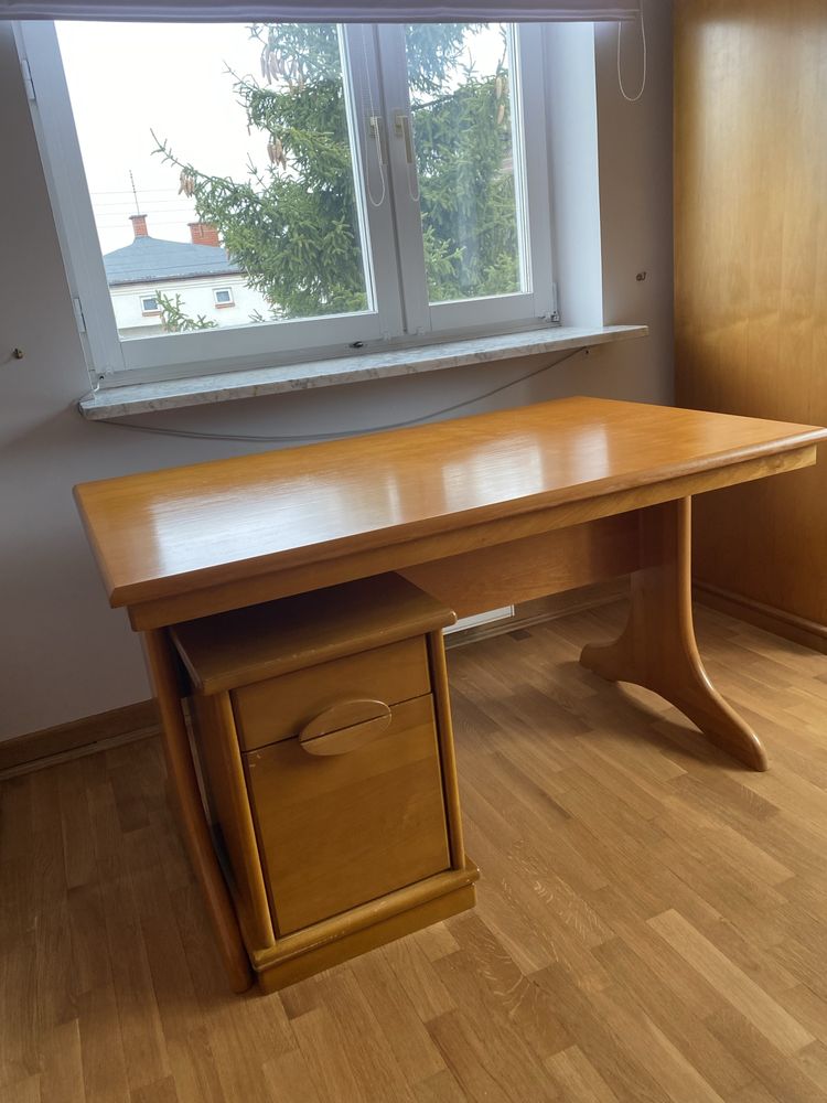 Regał/ biblioteczka Meble Swarzędzkie / Swarzędz drewno 90/210 cm