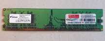 Pamięć RAM DDR 2 256 MB 533 MHz PC4200 Elixir M2U25664TUH4A0F 4 CL
