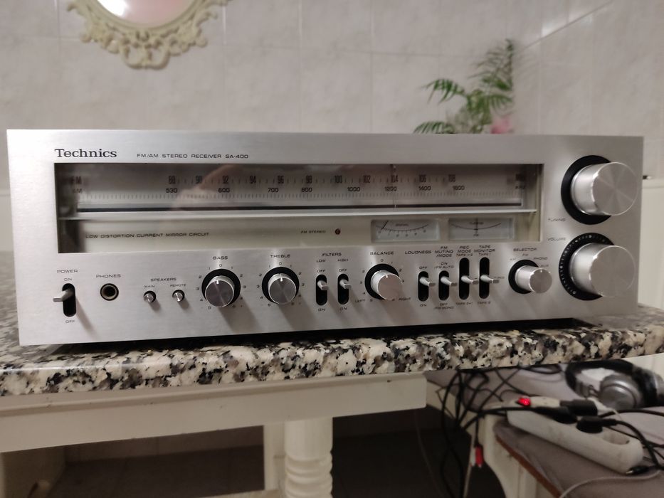 TECHNICS SA 400 Amplificador Reciver