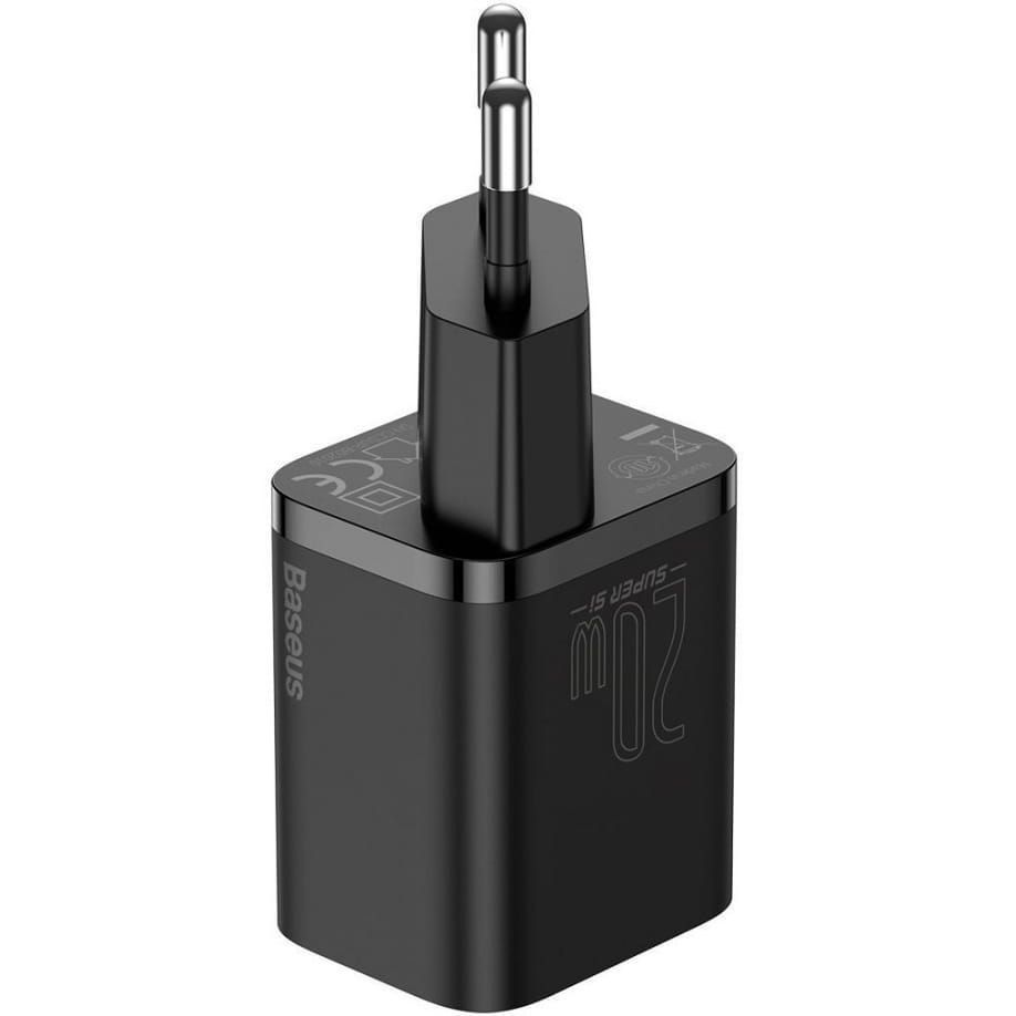 Ładowarka Baseus 20W + Kabel Usb Typ-C/Lightning