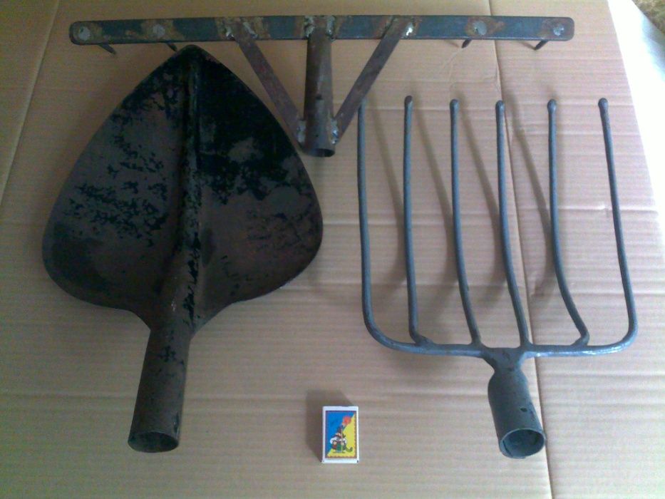Садовый инвентарь ссср. Большой размер вилы грабли лопата