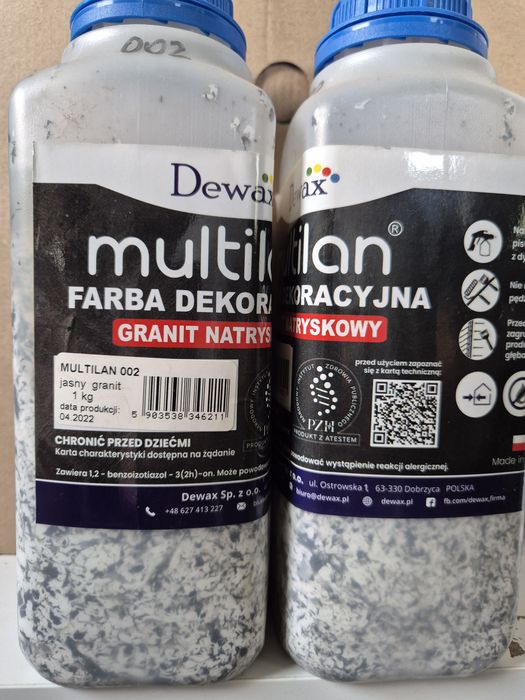 Farba natryskowa granit dekoracyjny
