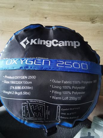 King camp oxygen 250D