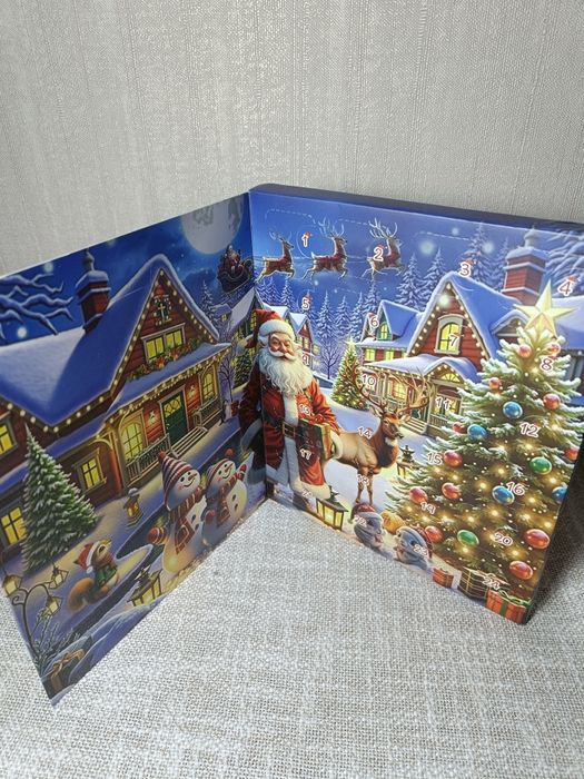 різдвяний адвент-календар з прикрасами для браслетів. Подарунковий наб