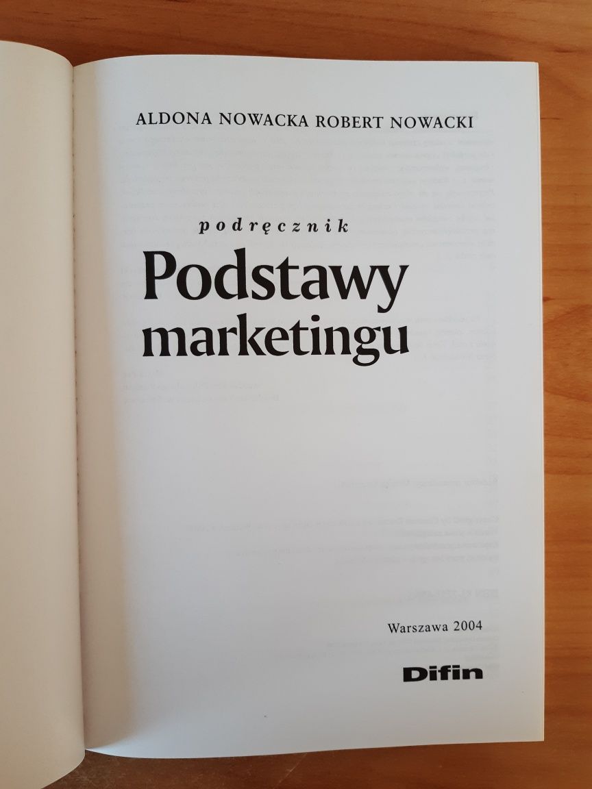 Podstawy marketingu - Aldona Nowacka, Robert Nowacki