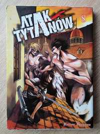 Manga Atak Tytanów - tom 8