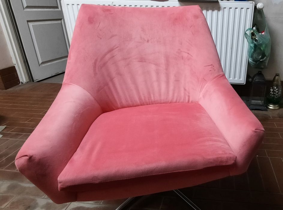 Fotel obrotowy z czasów PRL