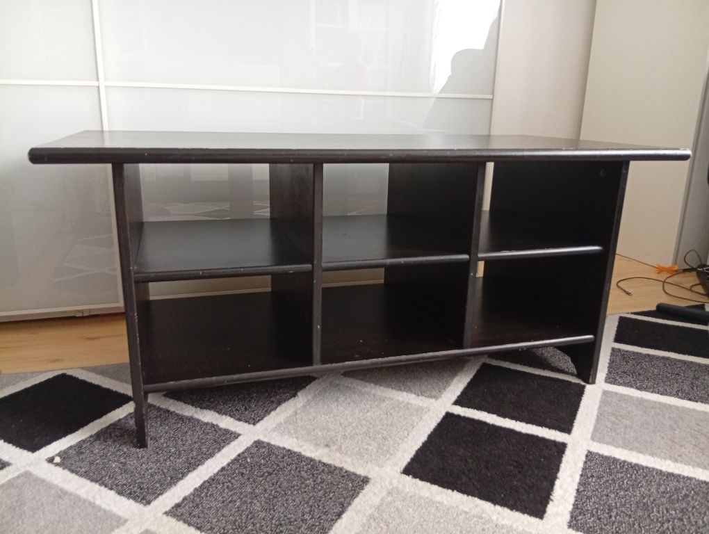 Ikea Leksvik stolik drewniany